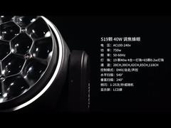 1940 B zoom głowica ruchoma LED