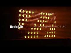 7x7+441 matryc LED w kolorze złotym