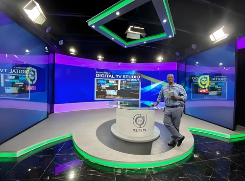 Latest company news about Rozwiązanie oświetlenia pomieszczeń telewizyjnych