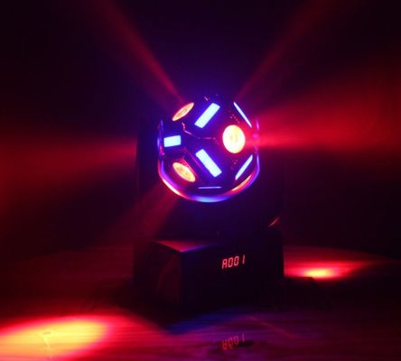 Dobra cena. Magic Cube DJ Light Kolorowy wielowiatrowy LED Ruchomy głowica w Internecie