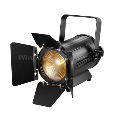 Dobra cena. 200W RGBW LED Fresnel Spotlight 50K Hours Lifespan DMX Control w Internecie