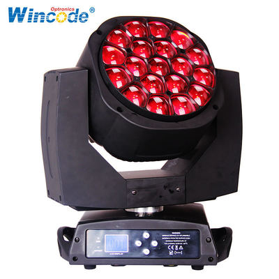 Dobra cena. Big Bee Eye LED Moving Head Light with 19*15W RGBW High Brightness 540° Pan and 210° Tilt Movement for DJ Disco Party w Internecie