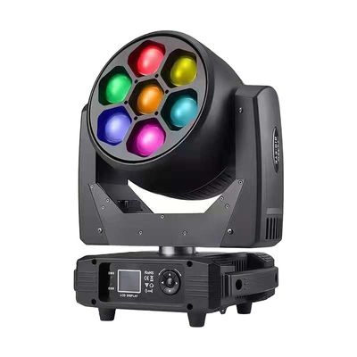 Dobra cena. 7x40W RGBW LED Moving Head Light with 50000 Hours Lifespan and 90 CRI for KTV Nightclub Stage Lighting w Internecie
