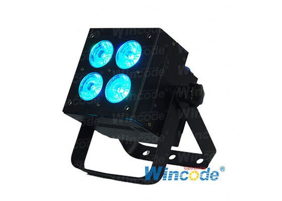 Dobra cena. 4×10W RGBW 4 w 1 LED Par Light, LED Flat Par Light, LED Uplight For Wedding Dj Events w Internecie