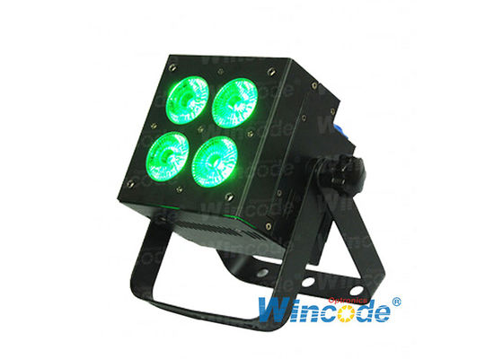Dobra cena. 4×18W RGBWA+UV 6 w 1 LED Par Light, LED Flat Par Light, LED Uplight For Wedding Dj Events w Internecie