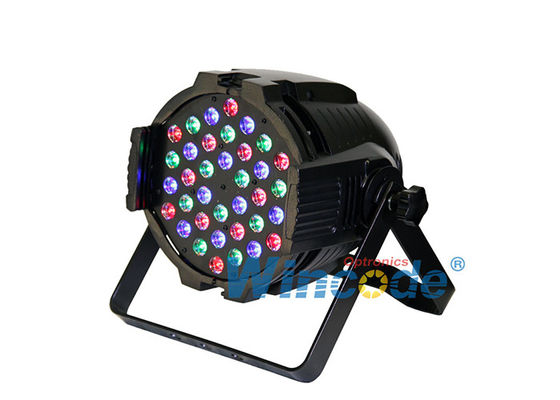 Dobra cena. 36 sztuk 3W RGB LED Par Light z linijnym przyciemnianiem dla systemu scenicznego, spektakli teatralnych w Internecie
