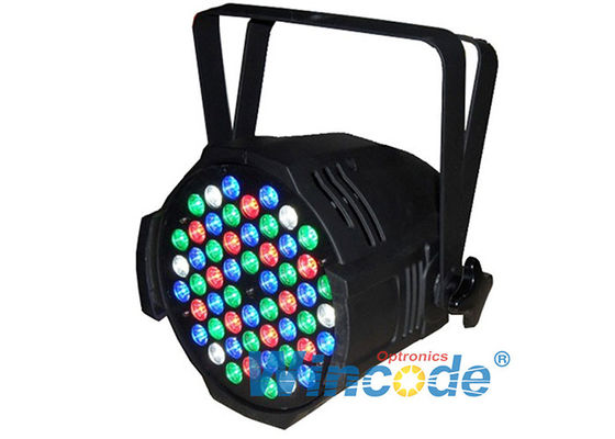 Dobra cena. 54 sztuk 3W RGBW LED Par Light z linijnym przyciemnianiem dla systemu scenicznego, spektakli teatralnych w Internecie