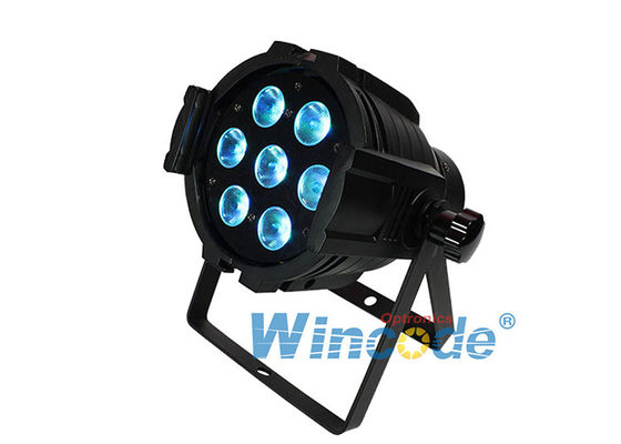 Dobra cena. RGBWA + UV 6 w 1 Par Cans Światła sceniczne, zmieniające kolory Światła LED 7×12W w Internecie