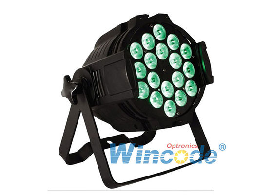 Dobra cena. Oświetlenie sceniczne Led Par Can 64 18×18W RGBWA + UV 6 w 1 Z HDTV Video Flicker Free w Internecie