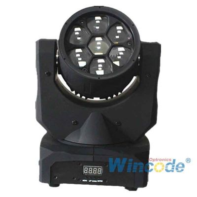Dobra cena. Smart Control LED Moving Head Light 7*10W 0-100% Liniowy tłumiciel z 16 bitami w Internecie