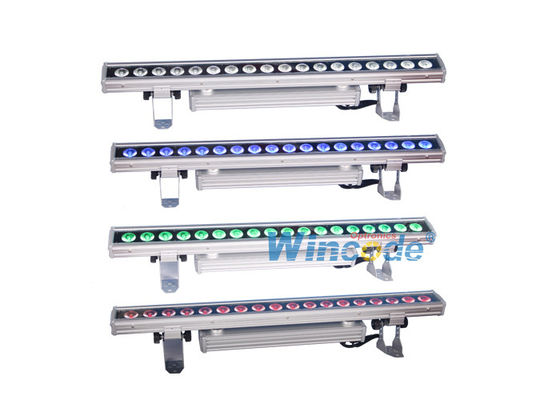 Dobra cena. DMX Led Wall Washer Lights Aluminium Body RGBAW 0 - 100% Przyciemnianie dla tablicy reklamowej w Internecie
