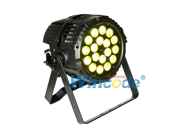 Dobra cena. 18 X 10w profesjonalne urządzenia oświetleniowe dla scen Ip65 Aluminium Die Casting For Hotel w Internecie
