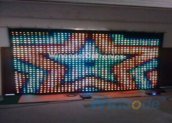 Dobra cena. RGB Tri Color P5 Led Wall 7 Chs, Fiber Optic Curtain dla sal tańca w Internecie