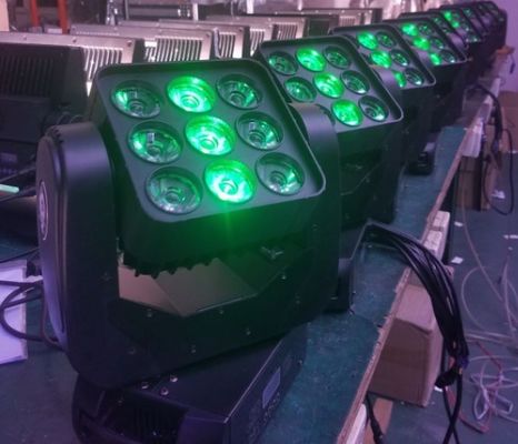 Dobra cena. 9*12W LED Mini Color Wash Ruchomy Głowa Pixel Mapping Control Stage Lighting w Internecie