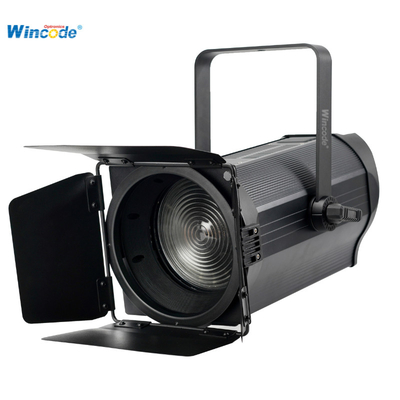 150W jednokolorowy reflektor Fresnel Auto Zoom COB LED bez wentylatora bez hałasu