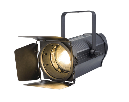 200W LED Fresnel Spot Facial Light RGBW CRI≥95 RDM DMX512 Zoom z silnikiem