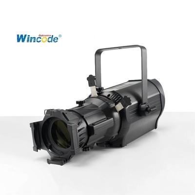 300W RGBAW LED Ellipsoidal Spotlight. Kontrola DMX512/RDM. Oświetlenie w teatrze i studiu.