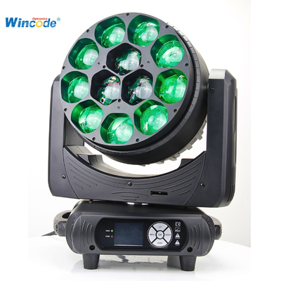 Dobra cena. 12×40W LED ruchomego światła głowy z funkcją zoomu pikseli efektów prania wiązki w Internecie