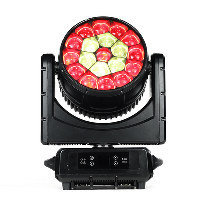 Wysokiej jasności 19 * 40W LED ruchomego światła głowicy z IP65 wodoodporny RDM & DMX512 sterowanie