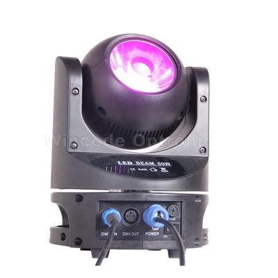 Dobra cena. 60W RGBW Beam Moving Head Light with 4° Beam Angle and 50000 Hours Lifespan for Stage Lighting w Internecie