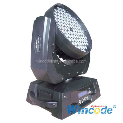 Dobra cena. 108*3W RGBW LED Moving Head Light with DMX512 Control and 540° Pan for Professional Stage Lighting w Internecie