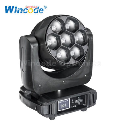Dobra cena. 7×40W LED ruchomego światła głowy z funkcją zoomu pikseli efektów prania wiązki w Internecie